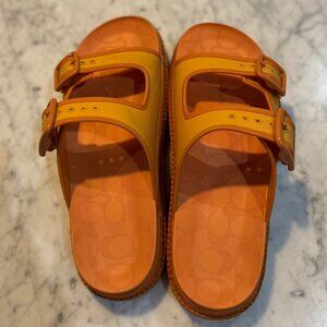 Coach Lainey Sandal - Color Honeycomb (Orange)